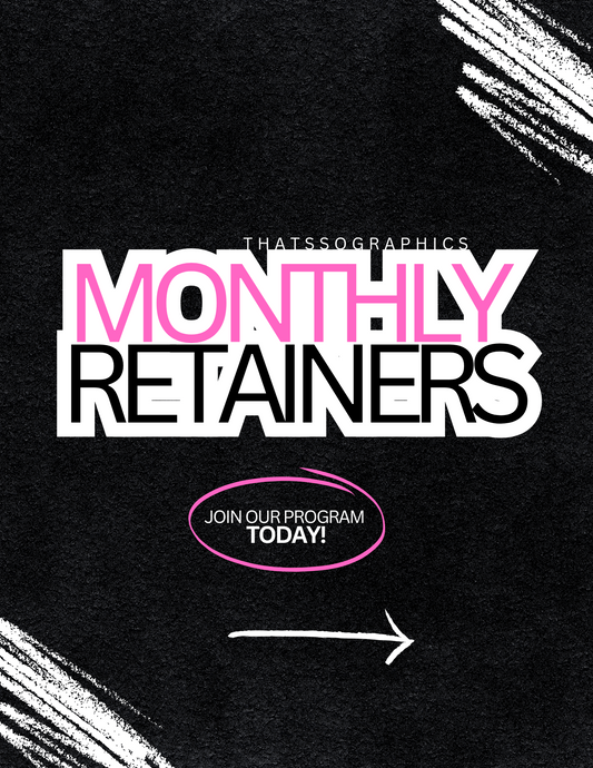 Monthly Retainer Program