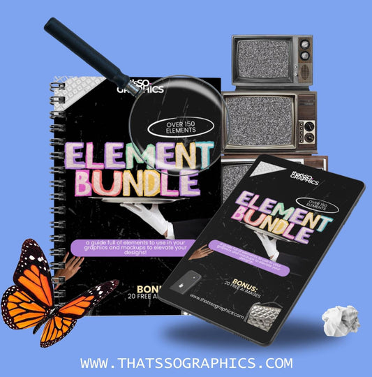 Element Bundle +20 Free AI Images - That’s So Graphics