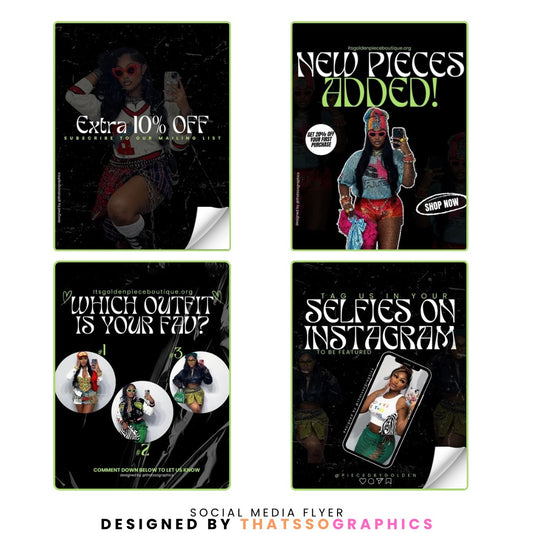 E-Flyer Design Packages (Social Media Flyers)