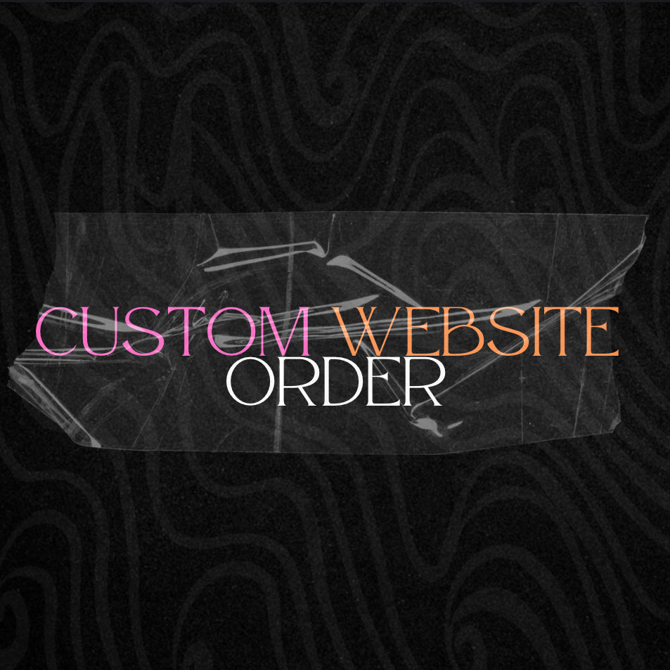 Custom Website Order