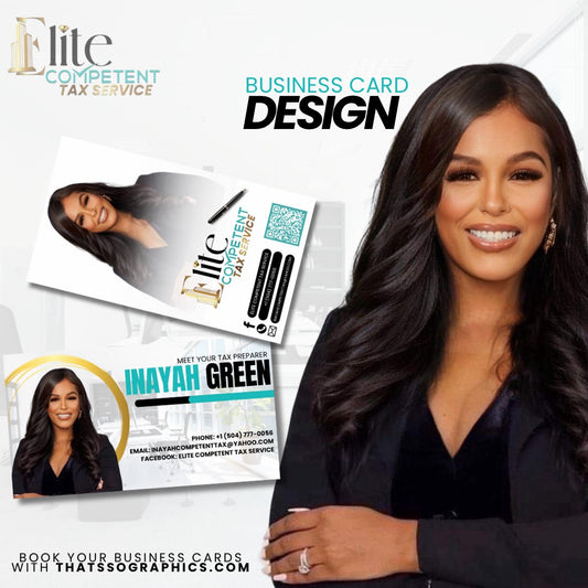 Tax & Credit Pro Business Card (Design Only)