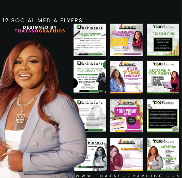 E-Flyer Design Packages (Social Media Flyers)